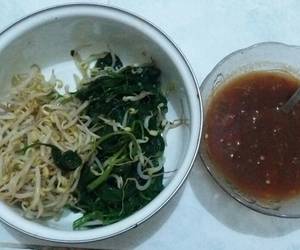 Resep mudah Rujak kangkung endols Lezat Mantap