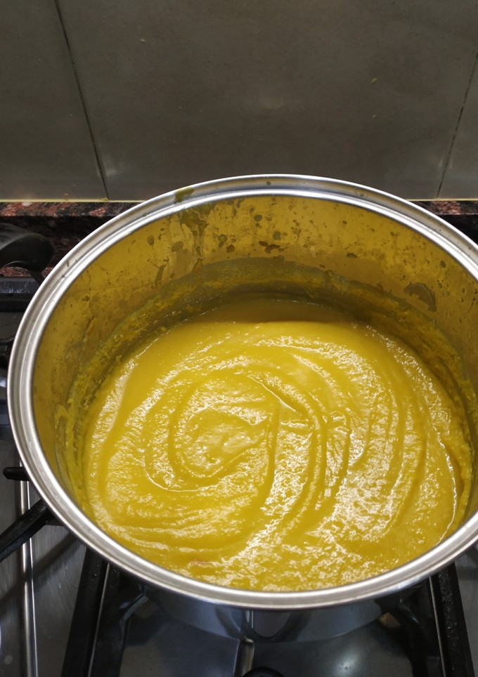Una foto de Crema de calabaza