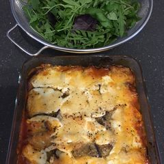 A picture of Aubergine parmigiana.