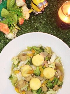 Foto resep Sapo Tahu Jamur