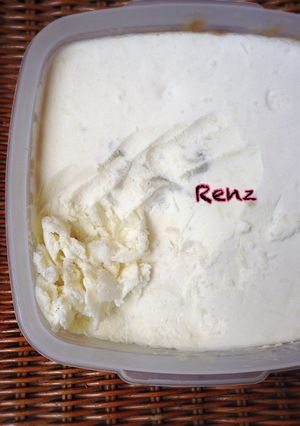 Foto resep Es krim duren lembut