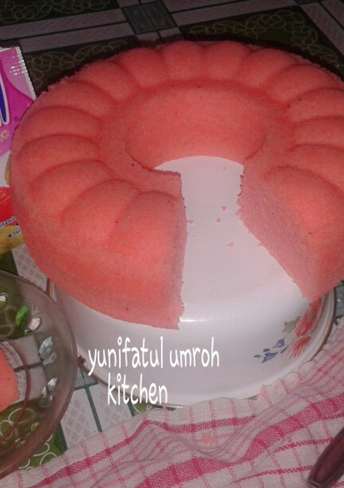Foto resep Bolu nutrijell kukus yummy!!!! Step by step....
