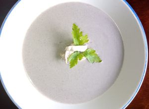 Una foto de Crema de champiñones para compartir