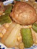 Rachta au poulet (sauce blanche),cuisine algérienne