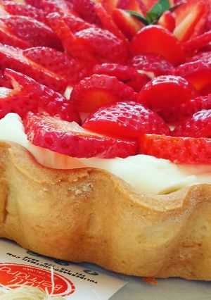 Una foto de Tarta de Frutillas