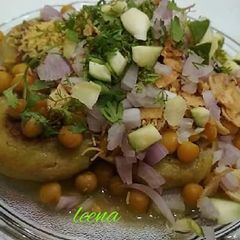 Ragda patties A picture of Ragda patties.