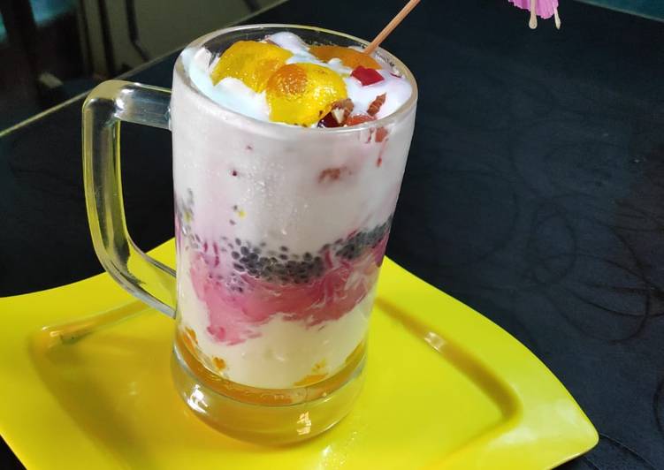 How to Prepare Super Quick Homemade Faluda Shots