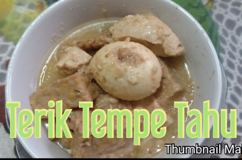 Resep Terik Tempe Tahu Untuk Jualan