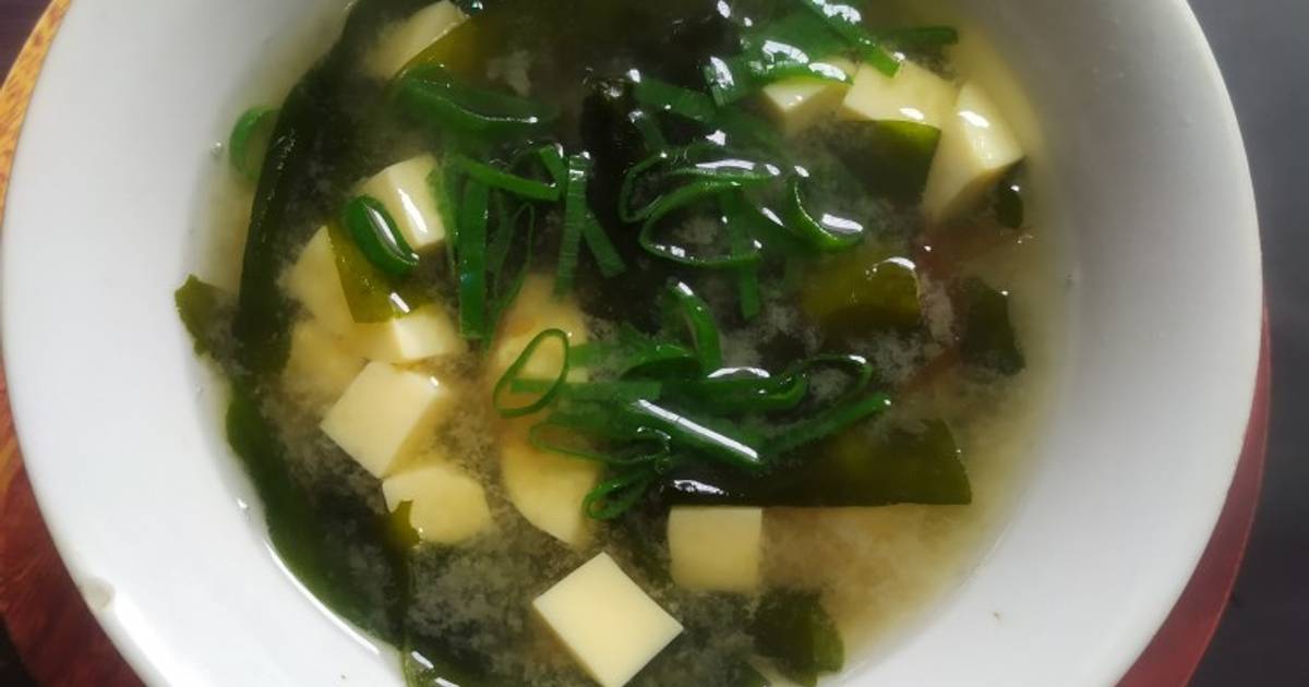 Resep Miso Soup Dan Egg Tofu Oleh Kurnia Widhi Cookpad   Photo 