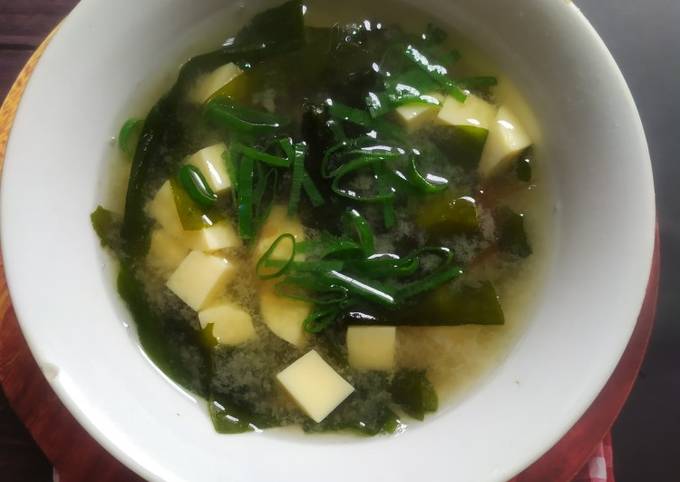 Resep Miso Soup Dan Egg Tofu Oleh Kurnia Widhi Cookpad