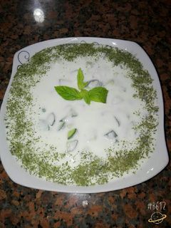 صورة لوصفة سلطة خيار باللبن 😋😋