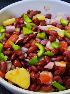 A picture of Red bean salad.