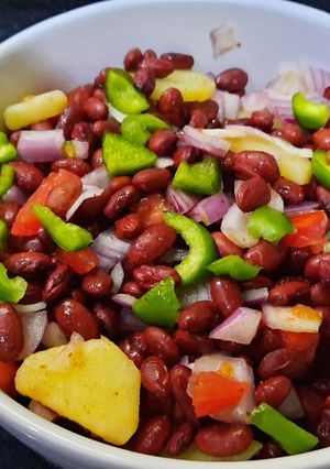 A picture of Red bean salad.