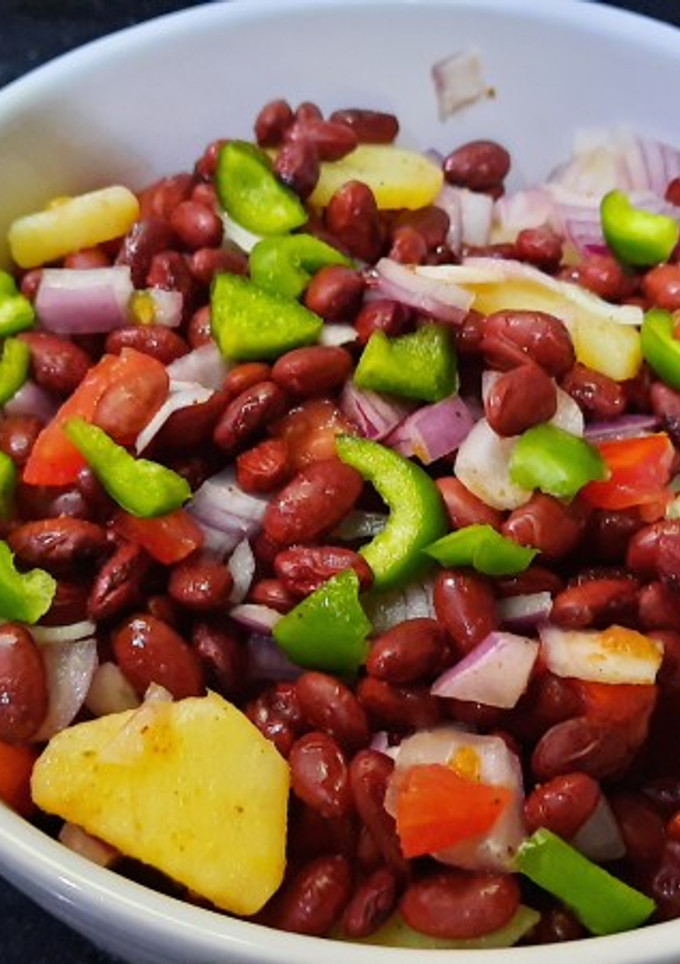 A picture of Red bean salad.