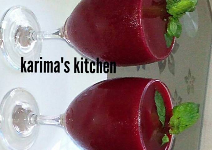 Easiest Way to Prepare Gordon Ramsay Baobab hibiscus smoothie