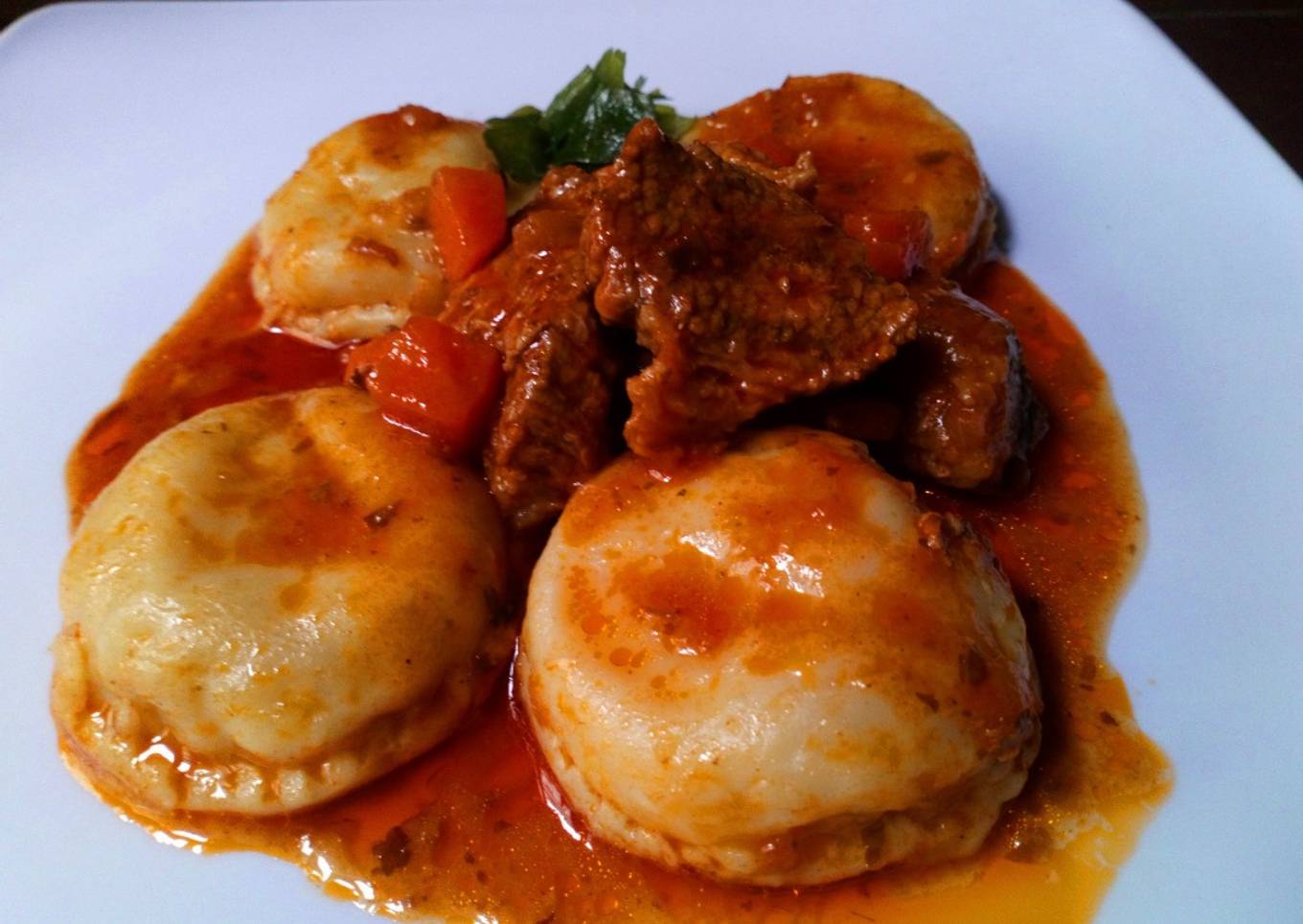 Sorrentinos de Calabaza y Muzarella