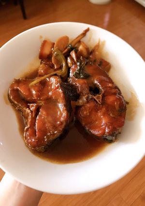 Hình của món Cá lóc kho.