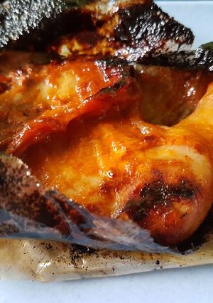 Foto resep Ayam Goreng bumbu korea Bungkus kertas