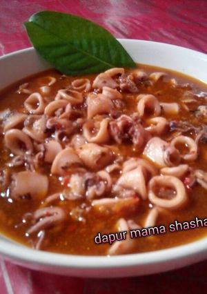 Foto resep Cumi kuah merah