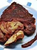 Slow-Cooked Pork Shank in Crock Pot at Low Temperature