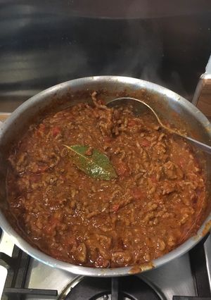 A picture of Spicy SpagBol.