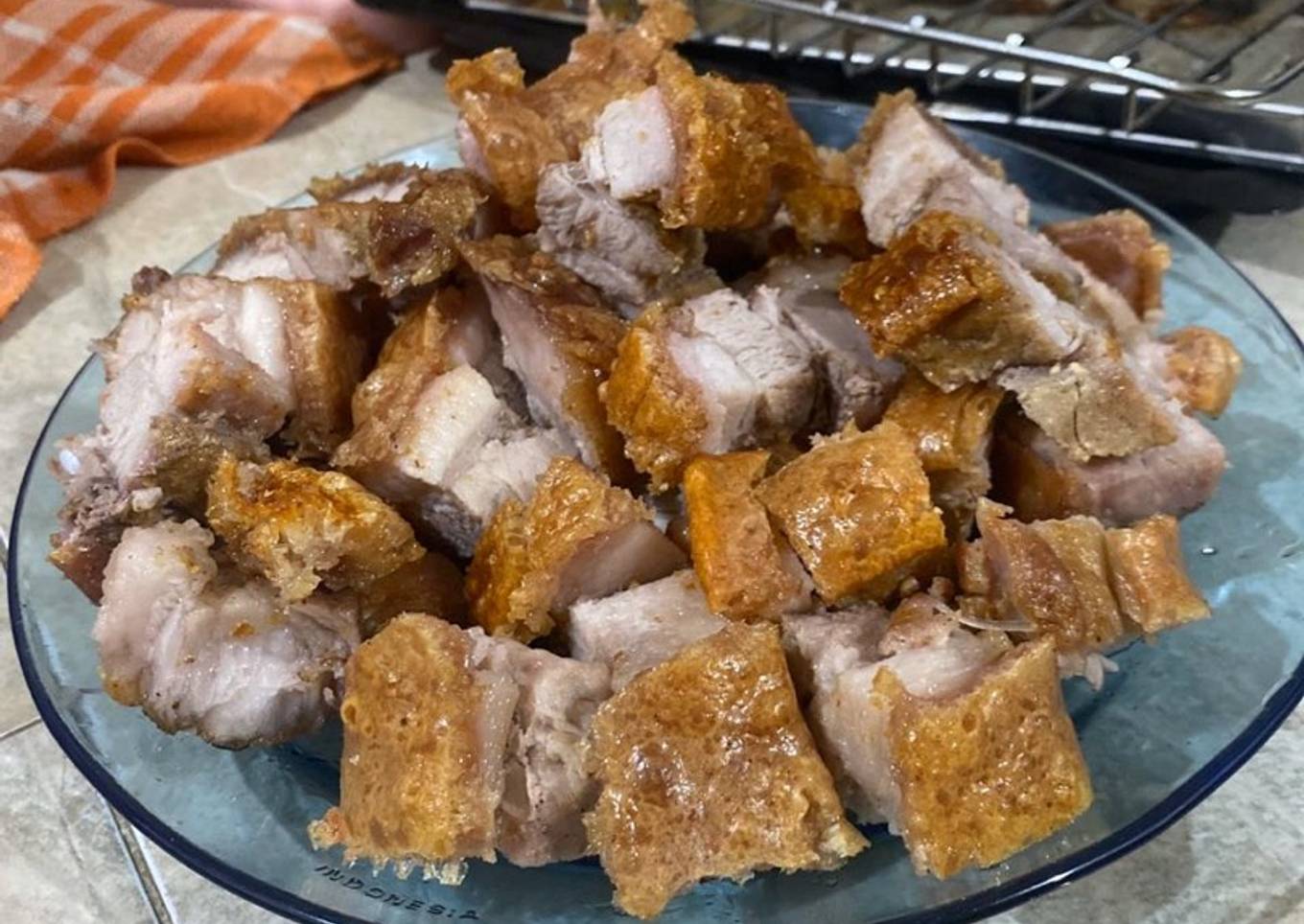 Pork belly crispy anti gagal
