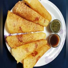 A picture of Plain Moong Dal Dosa.