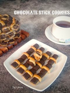 Foto resep Chocolate stick cookies