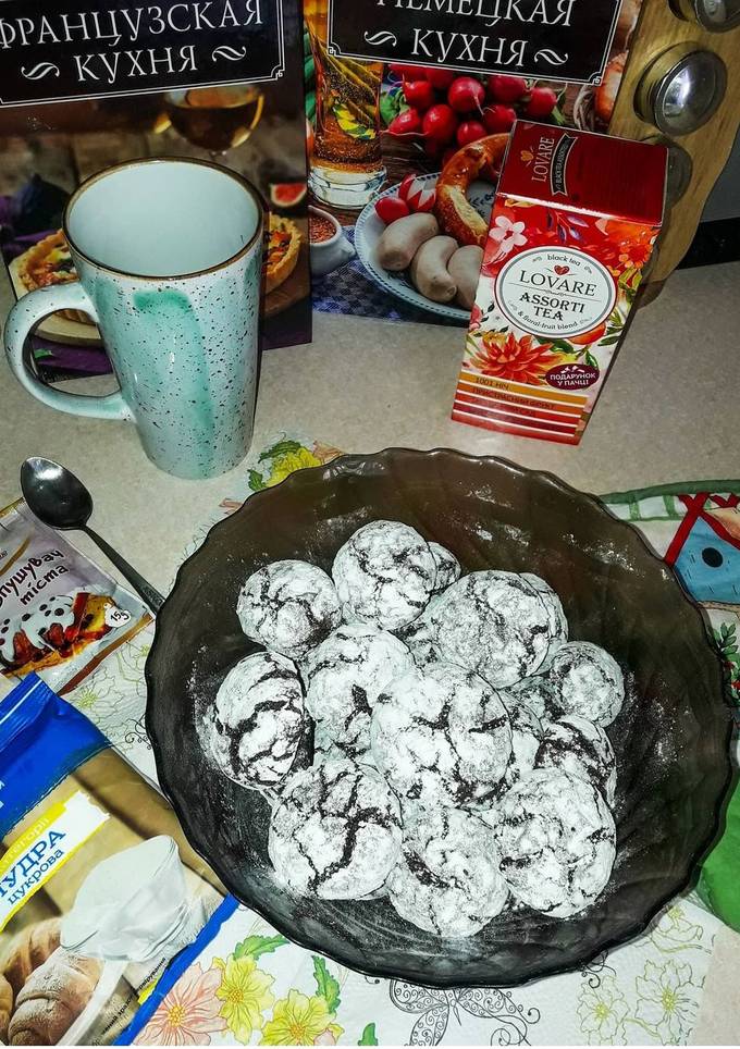 Шоколадне мармурове печиво