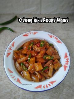 Foto resep Oseng Kikil Pedas Manis