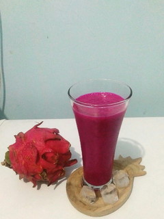 Foto resep Jus buah naga