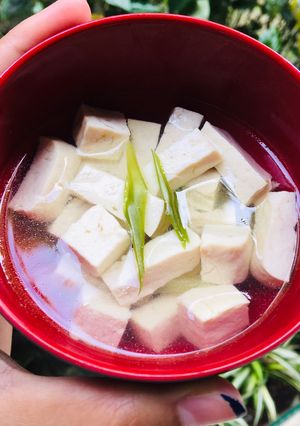 Foto resep Sup Tahu ala hokben (cuma 5 menit)
