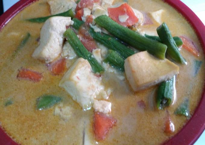 Resep Sayur Lodeh Tahu Kacang Panjang Oleh Pelangi Hati Cookpad