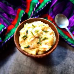 A picture of Samak rice kheer.
