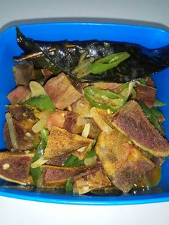 Foto resep Lidah sapi cabe ijo