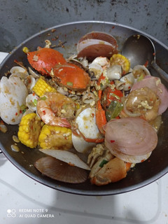 Foto resep Seafood Saus Padang