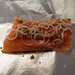 A picture of My favourite way to cook salmon.
