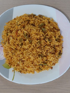 عکسی از دستور لوبیا پلو کته ای
