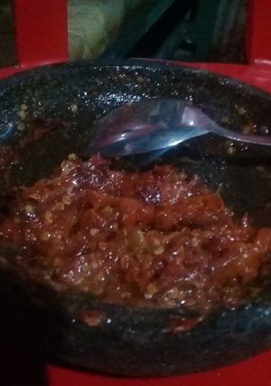 Foto resep Sambel Tomat goreng pedas