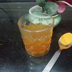 A picture of Instant Turmeric Lemon Tea.