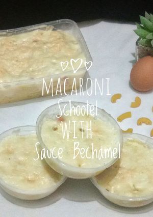 Foto resep Macaroni Schootel with Sauce Bechamel (kukus)