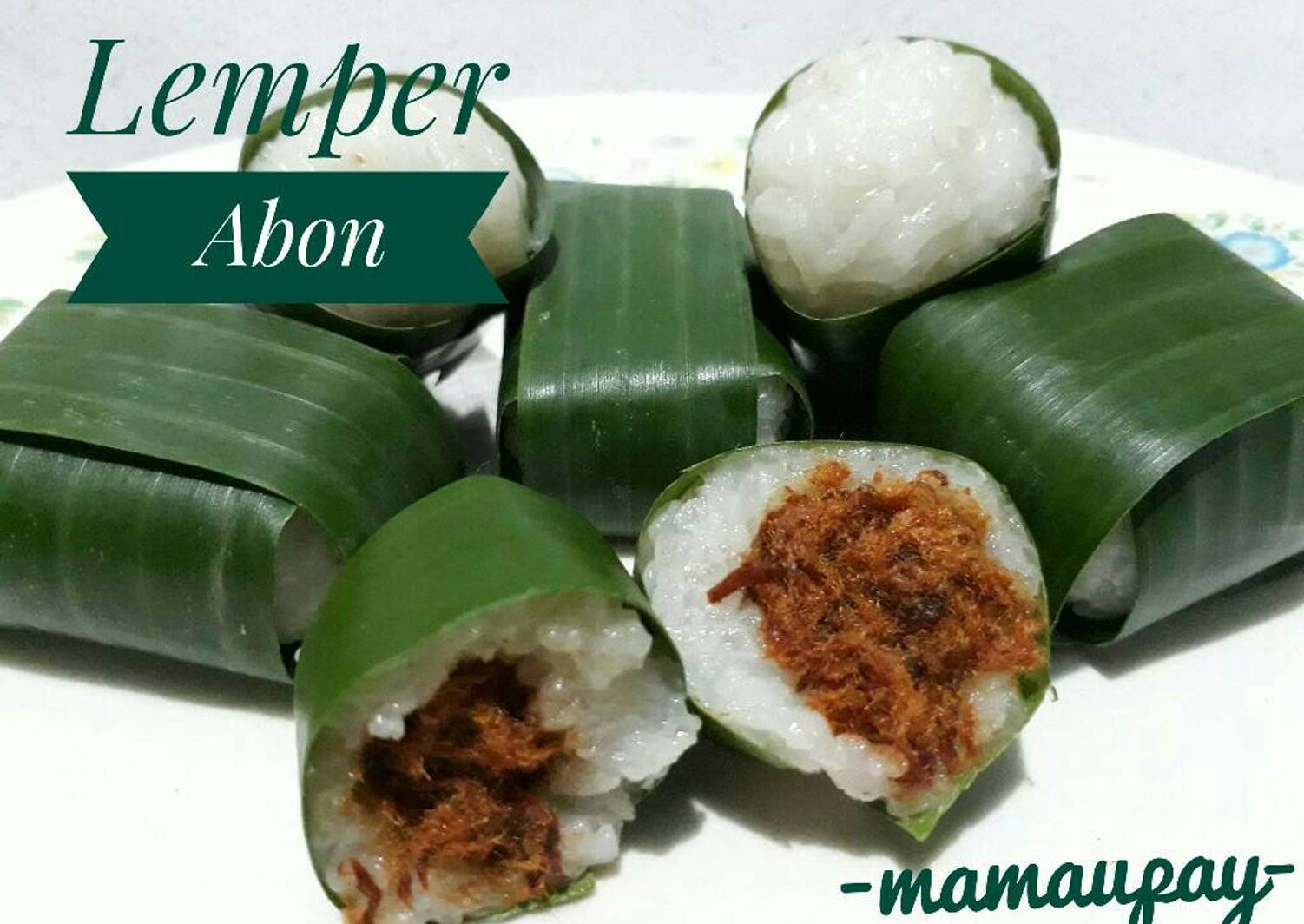 Resep Lemper Abon oleh Mama Upay - Cookpad