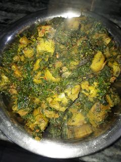 सोया मेथी आलू की सब्जी (soya methi aloo ki sabzi recipe in Hindi) रेसिपी मुख्य फोटो