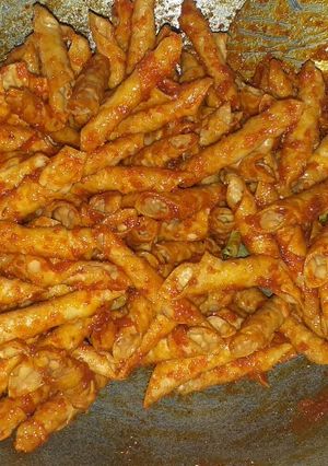 Foto resep Kacang Sembunyi Pedas Manis Renyah