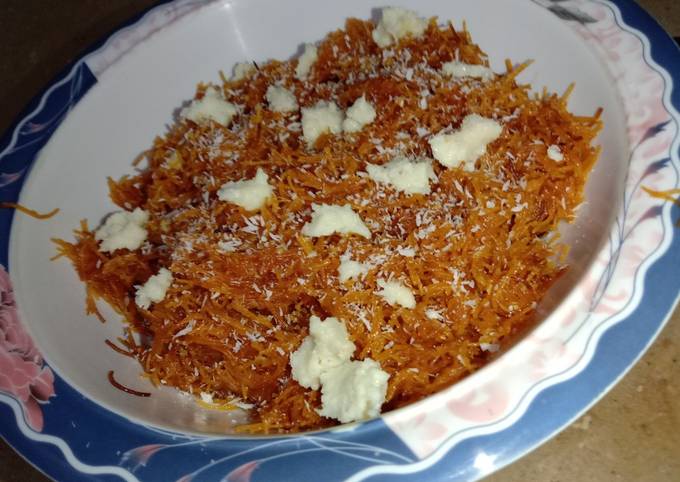 Zarda Rung Sewaiyon ka zarda Recipe by Afshan Arif - Cookpad