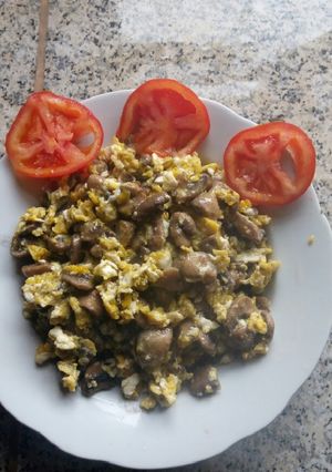 صورة لوصفة فطر بالبيض 🍄🍄