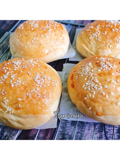 Foto resep Burger Bun (roti burger)