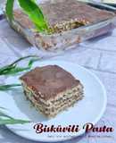 Bisküvili Pasta (Kue Batik)