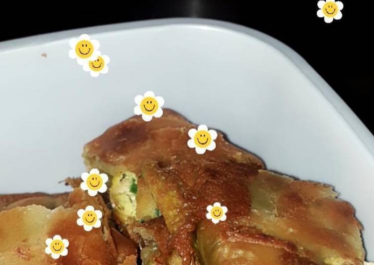 Resep Martabak telor Jadi, Enak Banget