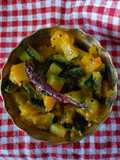 উচ্ছে কুমড়ো ভাজা